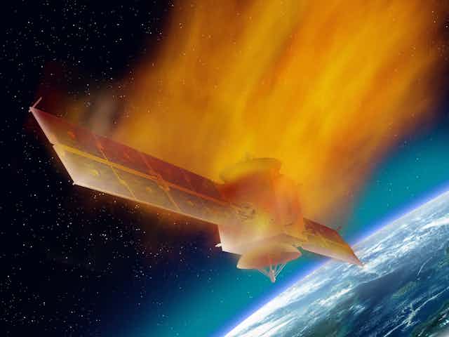 Unanswered Questions: Satellites Burning Up in Upper Atmosphere and Their Potential Impact on Earth’s Climate