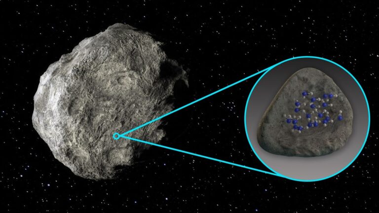 Surface of Asteroids Reveals Presence of Water Molecules for the First Time